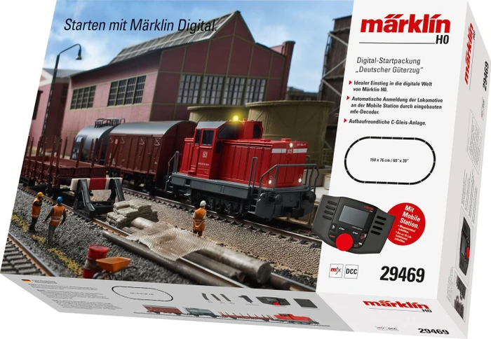 Märklin - Spur H0 Digital-Startpackung - Moderner Rangierbetrieb