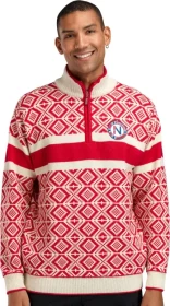 Dale of Norway Team Norway Cortina Strickpullover raspberry/off white (Herren)