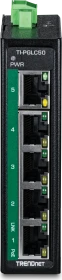 TRENDnet TI Hardened Industrial Railmount Gigabit Switch, 5x RJ-45, 90W PoE+ (TI-PGLC50)