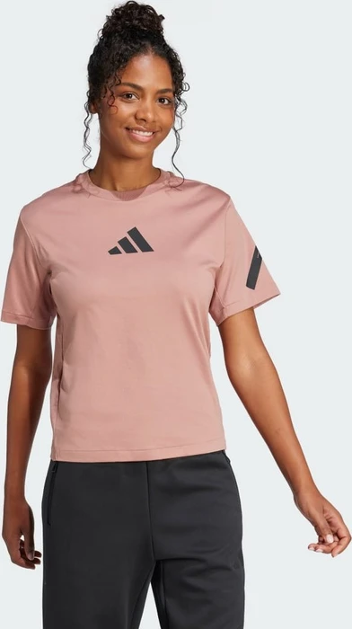 adidas Z.N.E. T-Shirt kurzarm warm clay (Damen)