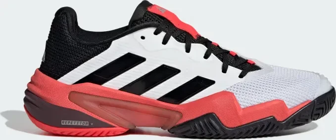 adidas Barricade 13 cloud white/core black/lucid red (Herren)