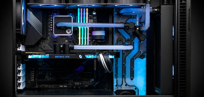 EK Water Blocks Quantum Line EK-Quantum Reflection Fractal ATX D5 PWM D-RGB, Acryl