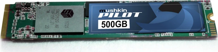 Mushkin Pilot 500GB, M.2 2280 / M-Key / PCIe 3.0 x4