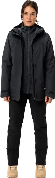 Vaude Neyland 3in1 Funktionsjacke schwarz (Damen)