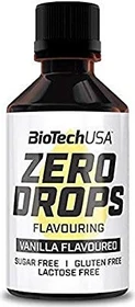 BioTech USA Zero Drops Vanille 50ml