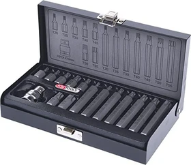 KS Tools Bitset inkl. Werkzeugbox, 15-tlg.