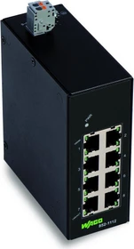Wago Eco 852 Industrial Railmount Gigabit Switch, 8x RJ-45 (852-1112)