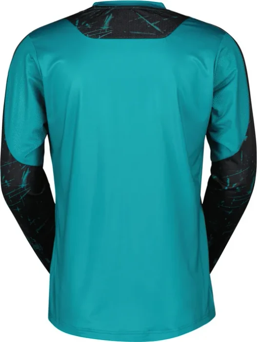 Scott Trail Storm Trikot langarm winter green/black (Herren)