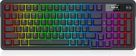 Redragon Galatin Pro K719 Wireless, schwarz, LEDs RGB, Outemu Red, USB/Bluetooth, US