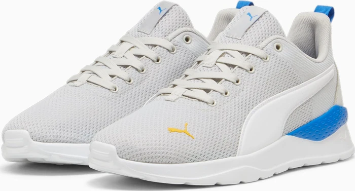 Puma Anzarun Lite glacial gray/puma white/hyperlink blue/tangerine