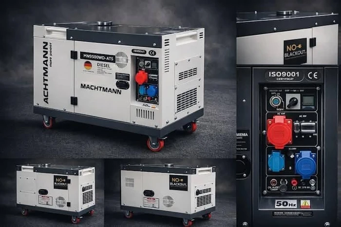 Machtmann MN9500WD-ATS Diesel-Stromerzeuger