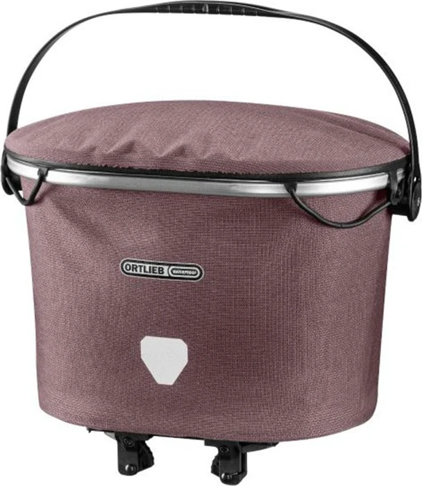 Ortlieb Up-Town Rack Urban Fahrradkorb ash rose