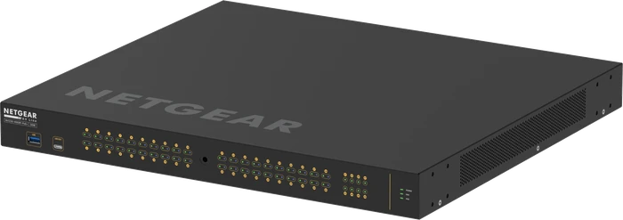 Netgear AV Line M4250 Rackmount Gigabit Managed Switch, 40x RJ-45, 8x SFP, 480W PoE+