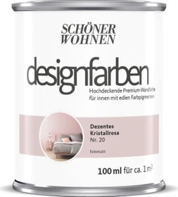Schöner Wohnen Designfarben innen dezentes kristallrosa, 100ml