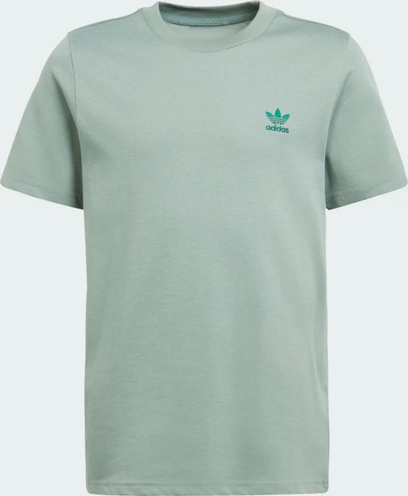 adidas Kids T-Shirt kurzarm silver green (Junior)