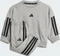 adidas Essentials Trainingsanzug medium grey heather/clear pink (Junior) Vorschaubild