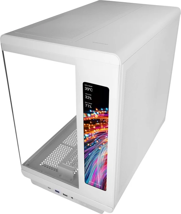 Mars Gaming MC-REVMAX White, Glasfenster
