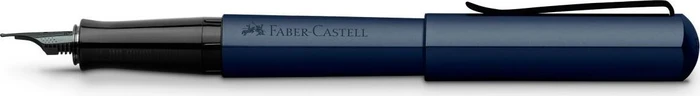 Faber-Castell Füller Hexo blau, rechte Hand, breit