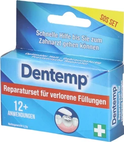Dentemp Reparaturset für lockere Kronen und verlorene Füllungen