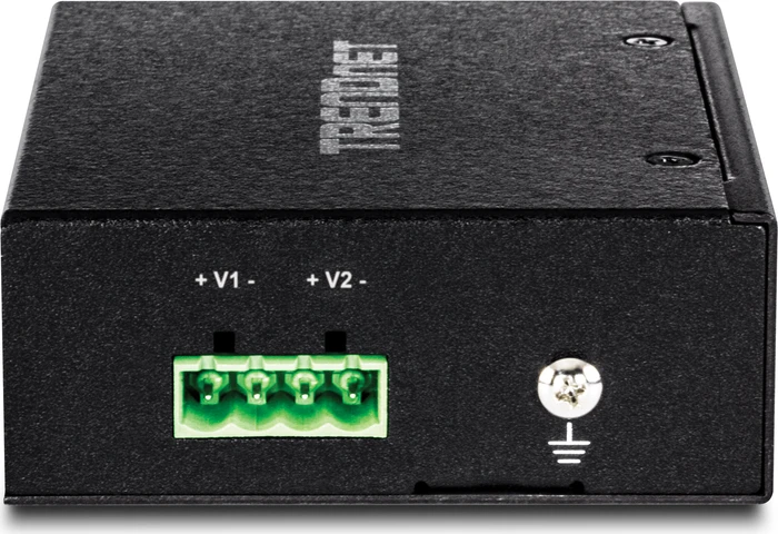 TRENDnet Industrial Railmount Gigabit PoE-Splitter, 2x RJ-45, PoE++ PD