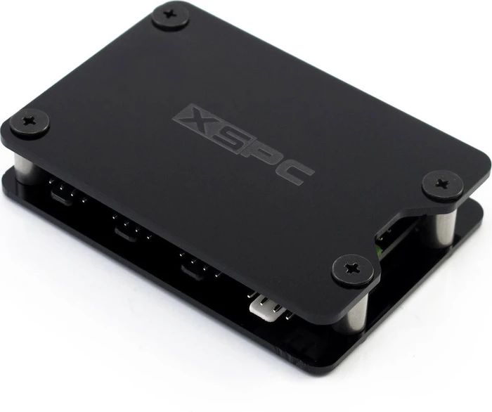 XSPC 8 Way PWM Splitter Hub schwarz, Lüfterverteiler 8-fach