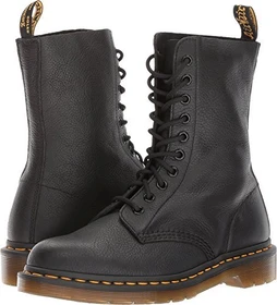 Dr. Martens 1490 Virginia Leather High Boots schwarz (Damen)