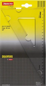 Aristo GEOCollege Zeichendreieck 25cm, transparent