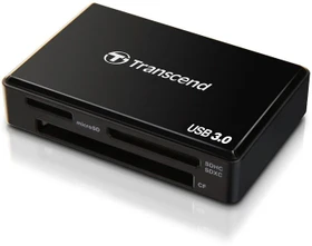 Transcend RDF8 schwarz Multi-Slot-Cardreader, USB 3.0 Micro-B [Buchse] (TS-RDF8K)