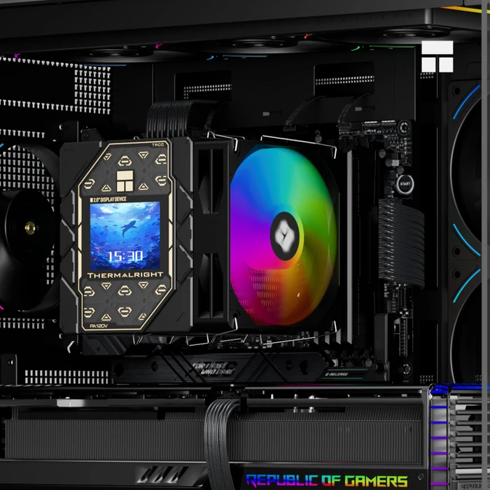 Thermalright Peerless Assassin 120 Vision ARGB Black, schwarz