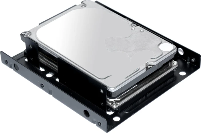 Ultron 3.5" auf 2x 2.5" Einbaurahmen, schwarz