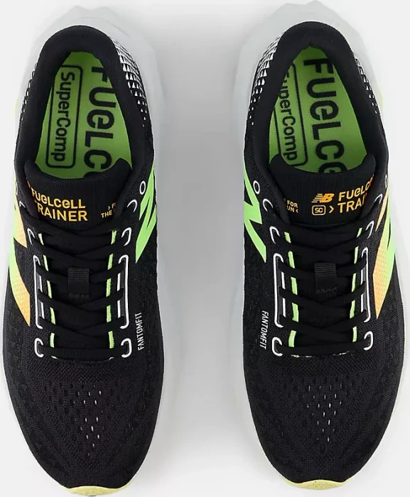 New Balance FuelCell SuperComp Trainer v3 black/phantom/bleached lime glo (Herren)
