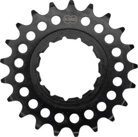 KMC Steck-Zahnkranz 18 Zähne für Rohloff breit schwarz