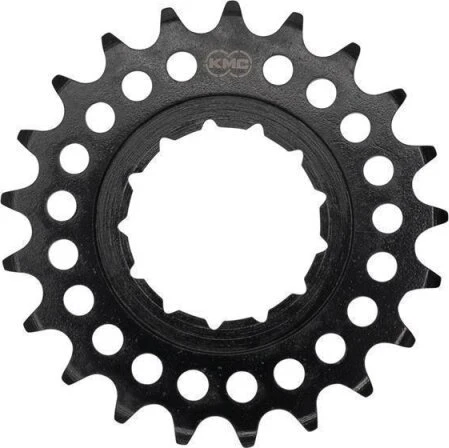 KMC Steck-Zahnkranz 18 Zähne für Rohloff breit schwarz