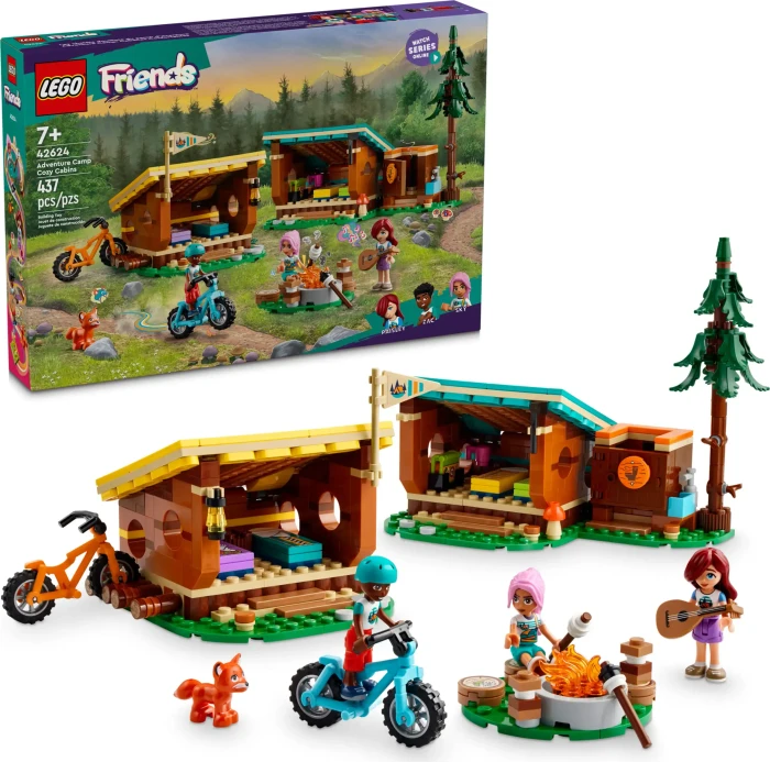 LEGO Friends - Gemütliche Hütten im Abenteuercamp