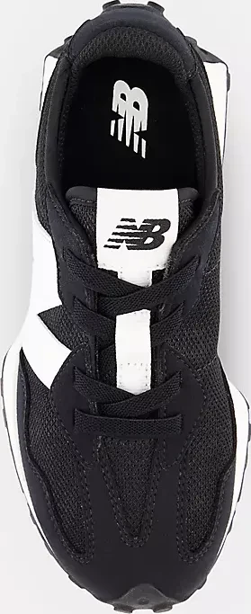 New Balance 327 Bungee Lace schwarz/weiß (Junior)
