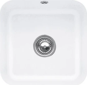 Villeroy & Boch Cisterna 50 Unterbau Becken mittig mit Ablauffernbedienung stone white