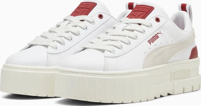 Puma Mayze puma white/intense red