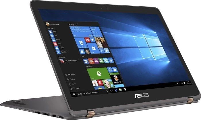 ASUS ZenBook Flip UX360UAK-BB352T, Mineral Grey, Core i7-7500U, 8GB RAM, 256GB SSD, DE