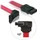 DeLOCK SATA Kabel rot 0.3m, oben/gerade (84249)