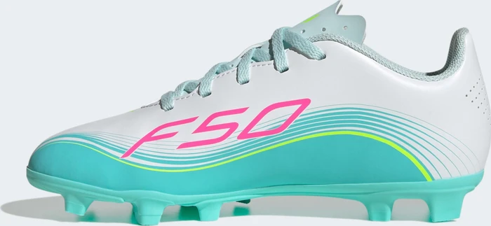 adidas F50 Messi Club FG/MG cloud white/lucid pink/flash aqua (Junior)