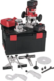 Flex CER 18.0-EC/5.0 Set Akku-Oberfräse inkl. L-Boxx + 2 Akkus 5.0Ah