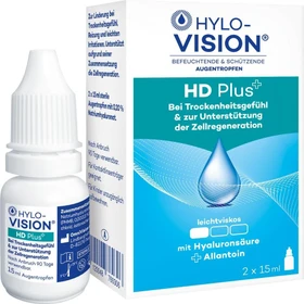 Hylo-Vision HD Plus Augentropfen, 30ml (2x 15ml)
