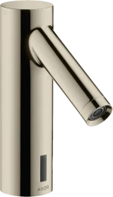 Hansgrohe AXOR Starck Elektronik-Waschtischmischer mit Temperaturvoreinstellung Batteriebetrieb polished nickel