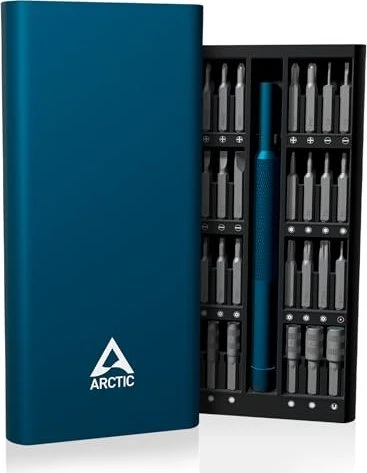 ARCTIC Precision Screwdriver Toolkit Bitset inkl. Werkzeugbox, 62-tlg.