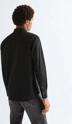 Wrangler Regular Western Hemd langarm rinse black (Herren)