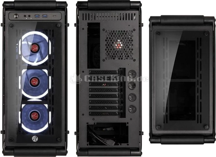 Raijintek Coeus EVO TC, Glasfenster