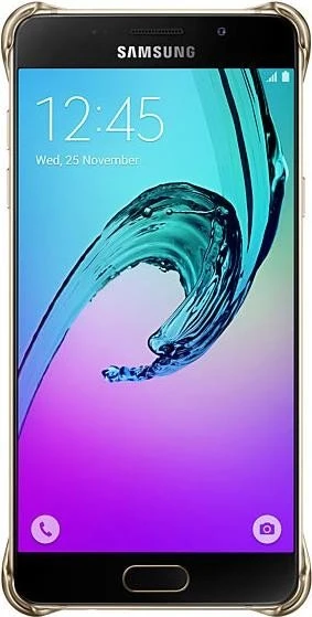 Samsung Clear Cover für Galaxy A5 (2016) gold