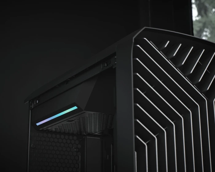 Fractal Design Torrent Nano Black RGB TG Light Tint, Glasfenster, Mini-ITX