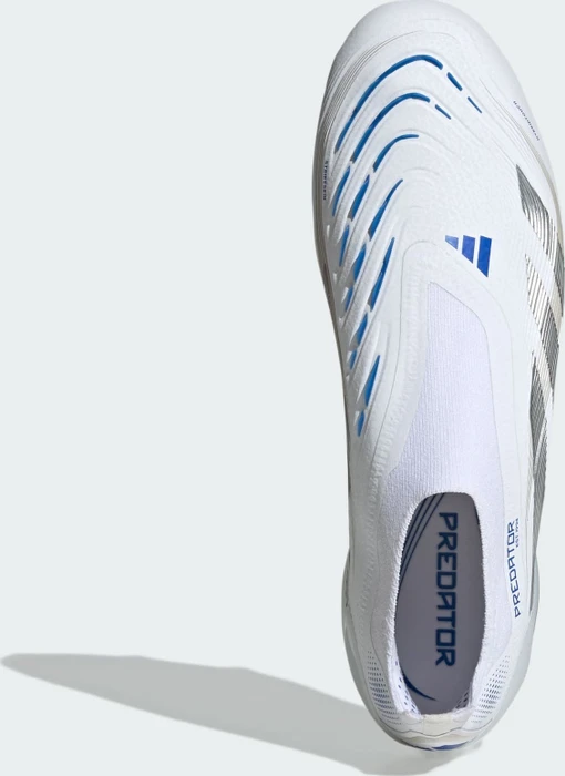 adidas Predator Elite Laceless FG cloud white/silver metallic/bright royal