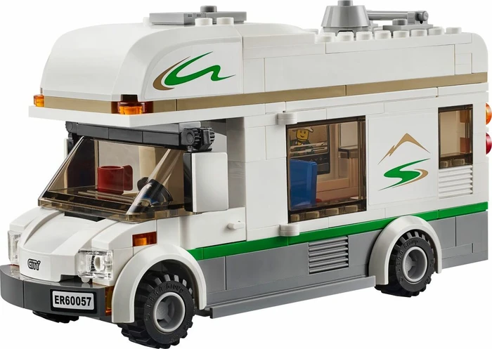 LEGO City Starke Fahrzeuge - Wohnmobil mit Kanu